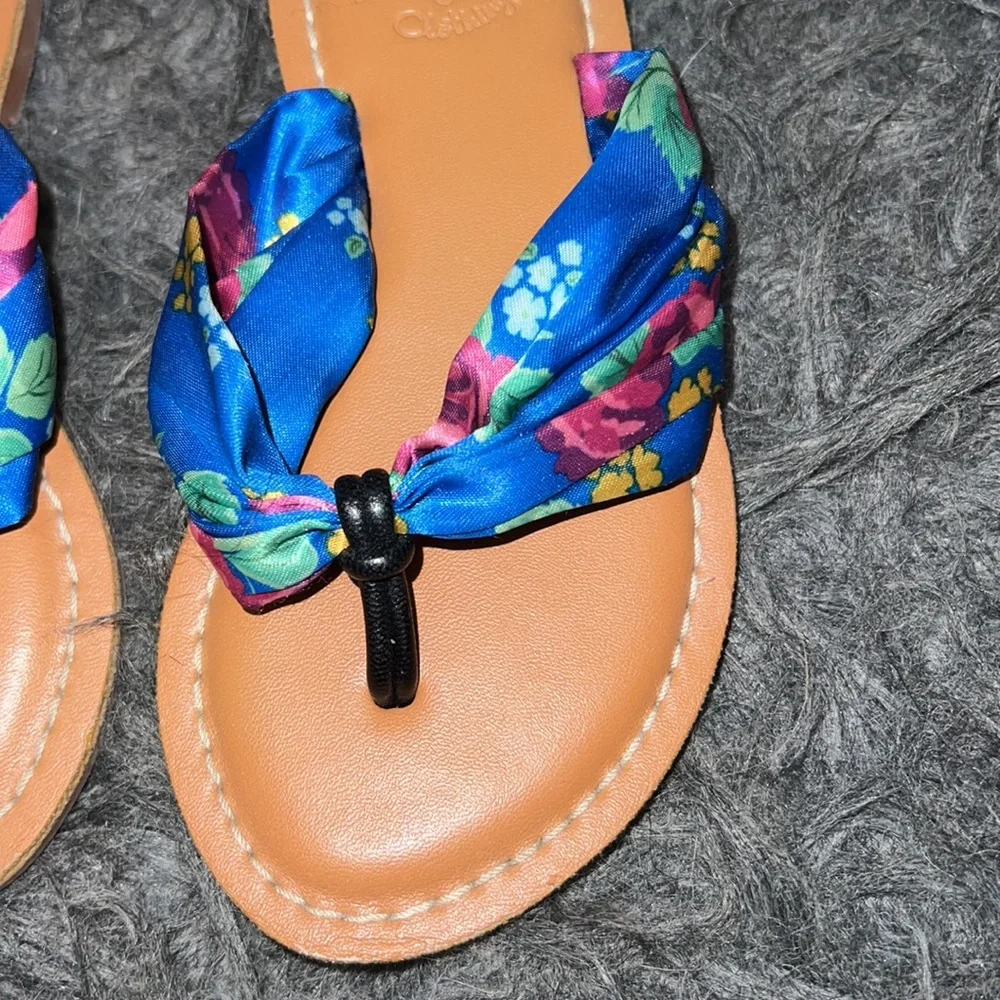 Girls flip flops , sandals, Matilda Jane Clothing brand, size 11.5